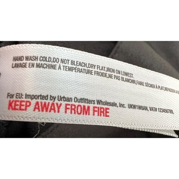 NWOT FLORA NIKROOZ Size S CHEMISE Lace detail back BLACK - Picture 12 of 12